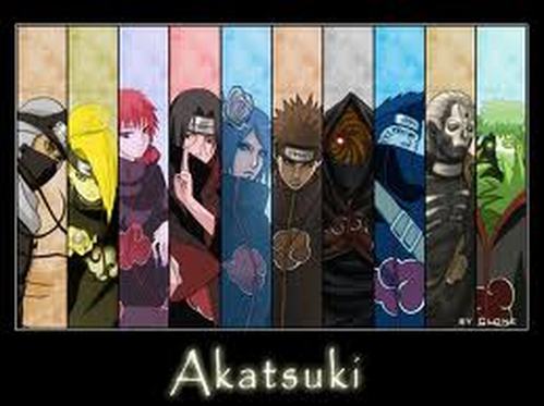 Membros da akatsuki e suas origens